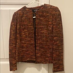 Kasper Multicolor Tweed Jacket